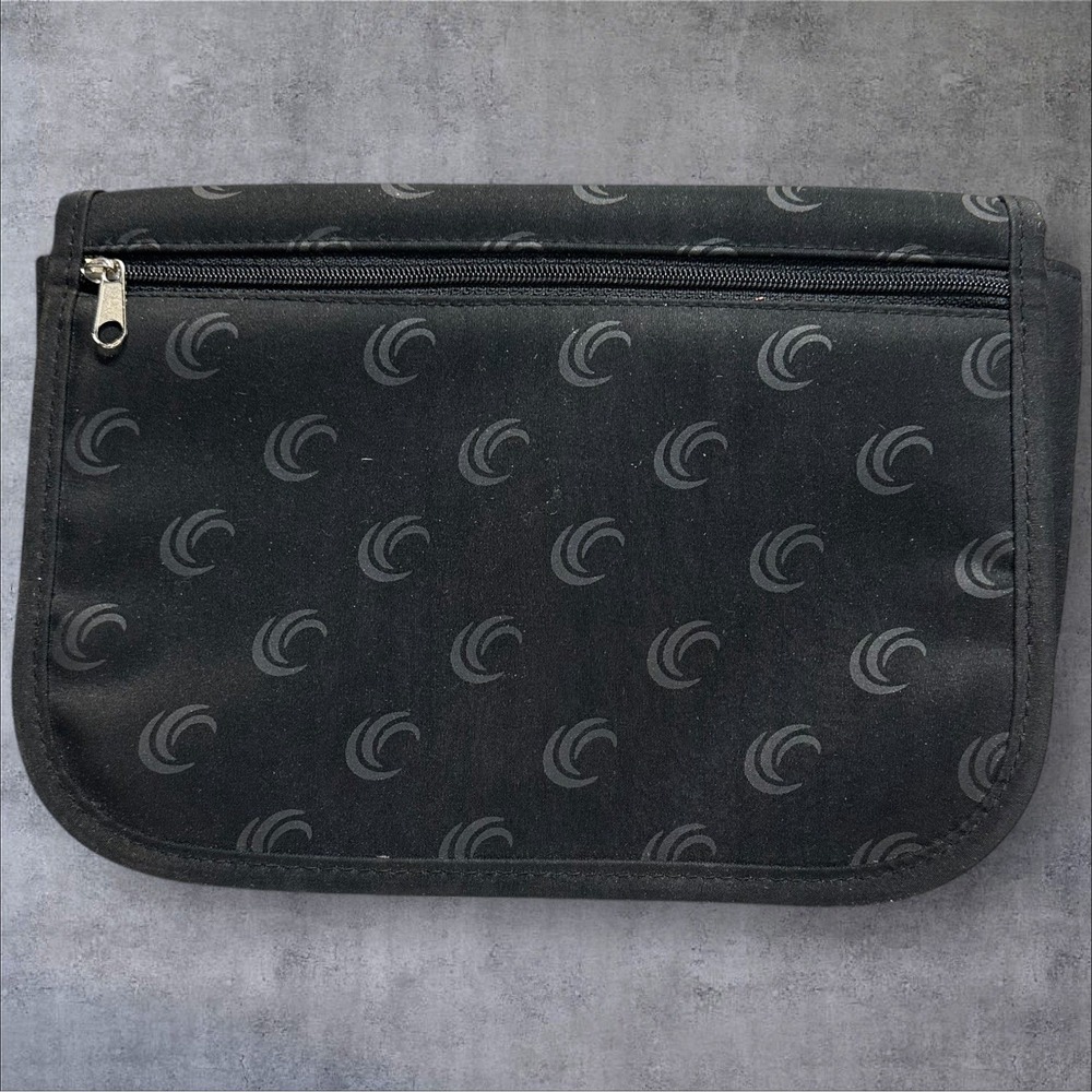 Weight Watchers Member Organizer‎ Bag Case Holder Wallet Black Zip Front Pocket